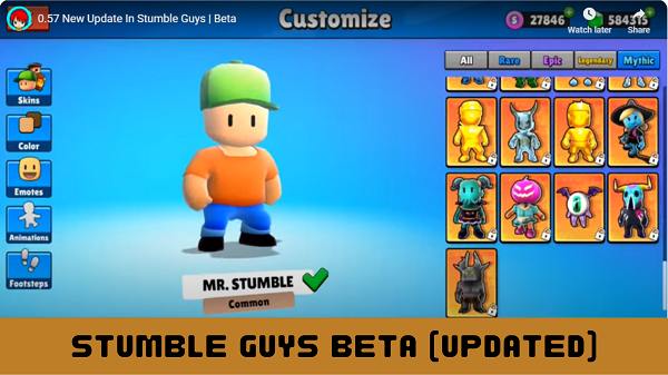 nova beta STUMBLE GUYS.#atualizacaostumbleguys #stumbleguysmobile #stu